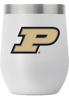 Purdue Boilermakers Team Logo 12oz Stainless Steel Stemless - Grey