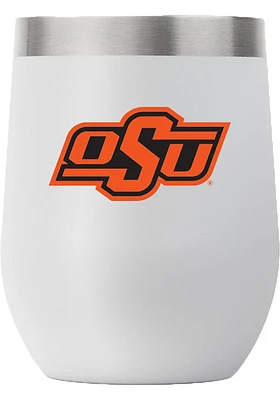 Oklahoma State Cowboys Team Logo 12oz Stainless Steel Stemless - Grey