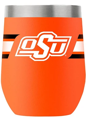 Oklahoma State Cowboys 12oz Stripe Stainless Steel Stemless
