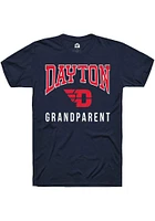 Rally Dayton Flyers Navy Blue Grandparent Short Sleeve T Shirt