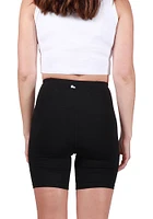 Hype and Vice Michigan State Spartans Womens Black Biker Shorts