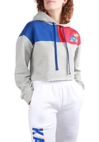 Hype and Vice Kansas Jayhawks Womens Classic White Sweatpants