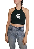 Hype and Vice Michigan State Spartans Womens Halter Tank Top