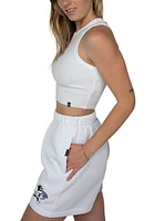 Hype and Vice K-State Wildcats Womens White Cut Off Tank Top