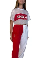 Hype and Vice Cincinnati Bearcats Womens Two Tone Colorblock White Sweatpants