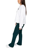 Hype and Vice Michigan State Spartans Womens Rivington Ribbed Green Sweatpants