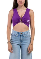 Hype and Vice TCU Horned Frogs Womens Purple Ring It Crop Tank Top