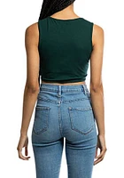 Hype and Vice Baylor Bears Womens Green Ring It Crop Tank Top