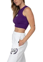 Hype and Vice TCU Horned Frogs Womens Boyfriend White Sweatpants