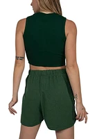 Hype and Vice Baylor Bears Womens Olive Ace Shorts