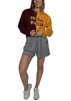 Hype and Vice Central Michigan Chippewas Womens Grey Ace Shorts
