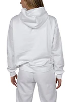 Hype and Vice North Texas Mean Green Womens White Boyfriend Hooded Sweatshirt