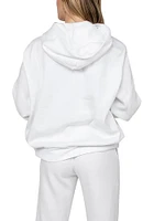 Hype and Vice TCU Horned Frogs Womens White Boyfriend Hooded Sweatshirt
