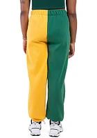Hype and Vice Baylor Bears Womens Two Tone Green Sweatpants