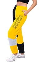 Hype and Vice Missouri Tigers Womens Patchwork Black Sweatpants