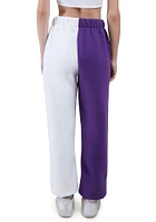 Hype and Vice TCU Horned Frogs Womens Two Tone Purple Sweatpants