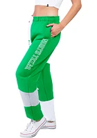 Hype and Vice North Texas Mean Green Womens Patchwork Kelly Sweatpants
