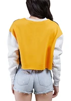 Hype and Vice Missouri Tigers Womens Black Rookie Patchwork Crew Sweatshirt
