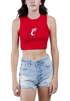 Hype and Vice Cincinnati Bearcats Womens Red Cut Off Tank Top