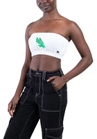 Hype and Vice North Texas Mean Green Womens White Bandeau Tank Top