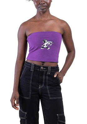Hype and Vice K-State Wildcats Womens Purple Tube Top Tank