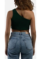 Hype and Vice Michigan State Spartans Womens Green Senior Tank Top