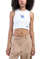 Hype and Vice Kentucky Wildcats Womens White Cut Off Tank Top