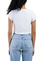 Hype and Vice Texas A&M Aggies Womens White Cali Short Sleeve T-Shirt