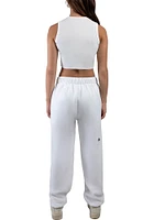 Hype and Vice Ohio State Buckeyes Womens Basic White Sweatpants