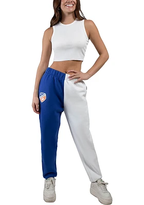 Hype and Vice FC Cincinnati Womens Color Block Blue Sweatpants