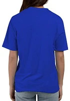 Hype and Vice FC Cincinnati Womens Blue Flex Short Sleeve T-Shirt