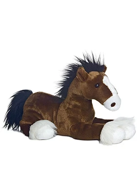 Horse 12 Inch Captain Horse Plush - Brown