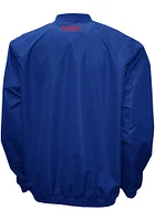 Kansas Jayhawks Mens Blue Big Logo Windshell Pullover Jackets