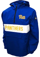 Pitt Panthers Mens Blue Alpha Anorak Pullover Jackets