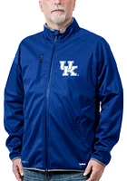 Kentucky Wildcats Mens Blue FC Softshell Medium Weight Jacket