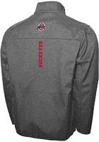 Ohio State Buckeyes Mens Grey XT2 Softshell Medium Weight Jacket