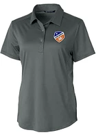 Cutter and Buck FC Cincinnati Womens Graphite Prospect Short Sleeve Polo Shirt