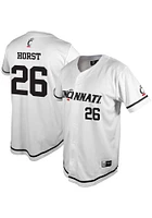 Chase Horst  Cincinnati Bearcats Mens White NIL Jersey