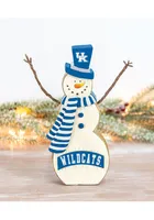 Kentucky Wildcats Resin Snowman Decor