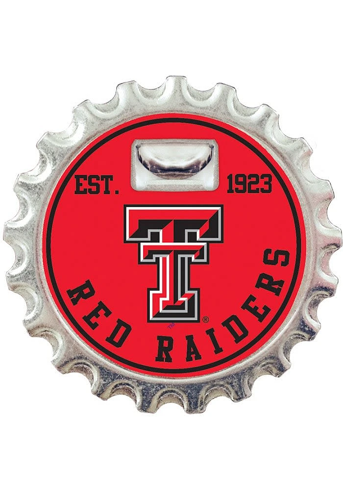 Texas Tech Red Raiders Bottle Opener Magnet