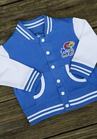 Kansas Jayhawks Baby Blue Varsity Light Weight Jacket