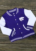 K-State Wildcats Baby Purple Varsity Light Weight Jacket