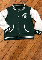 Michigan State Spartans Toddler Green Varsity Outerwear Light Weight Jacket