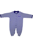 TCU Horned Frogs Baby Purple Striped Footed Loungewear One Piece Pajamas