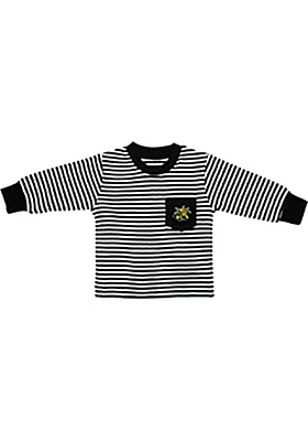 Wichita State Shockers Baby Black Pocket Long Sleeve T-Shirt