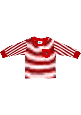 Texas Tech Red Raiders Toddler Striped Pocket Long Sleeve T-Shirt