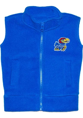 Kansas Jayhawks Toddler Blue Polar Outerwear Light Weight Jacket