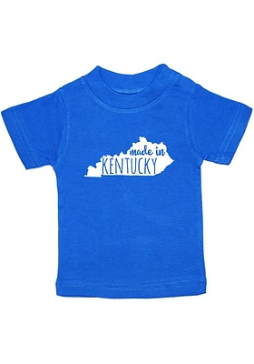 Kentucky Toddler Blue Made Short Sleeve T-Shirt