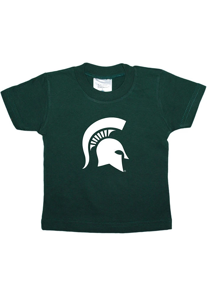 Michigan State Spartans Infant Primary Logo Short Sleeve T-Shirt Green