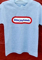Kansas Jayhawks Toddler Grey Little Jay Short Sleeve T-Shirt